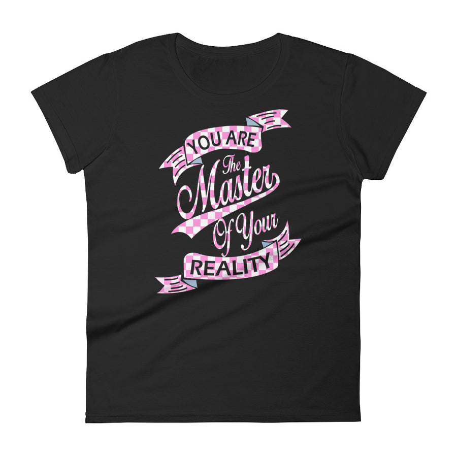 Master Your Reality Checkered Women's Tee