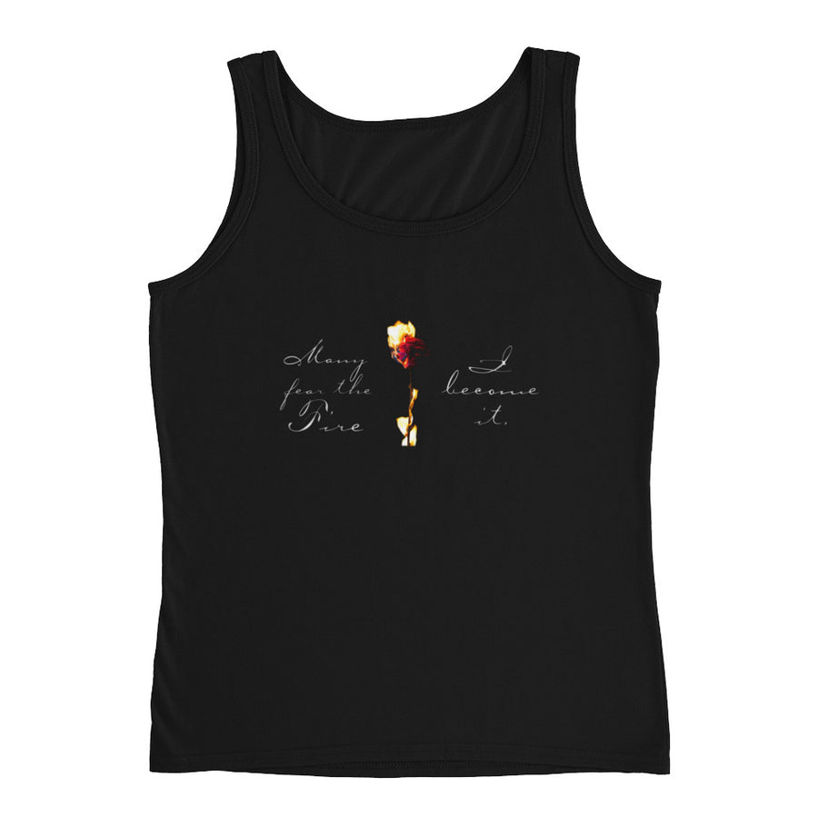 Become The Fire Women's Tank Black