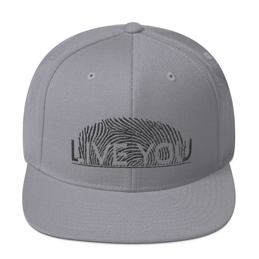 Live You Fingerprint Snapback Hat